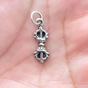 925 sterling silver handmade bajra pendant.